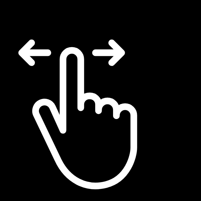 swipe gesture